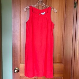 Bright Color Cynthia Rowley Linen Blend Dress, Small, NWOT